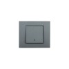 Intrerupator cap scara Grano ST Metalic fumuriu Ovivo 400-110200-209