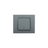 Intrerupator cap scara Grano ST Metalic fumuriu Ovivo 400-110200-209