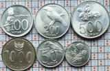 Cumpara ieftin 01B14 Indonezia set 6 monede 25, 50, 100, 200, 500, 1.000 Rupiah 1996 - 2010 UNC, Asia