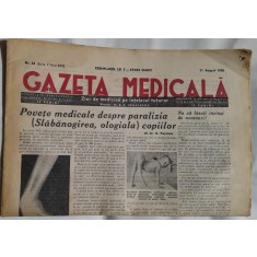 Gazeta medicala nr.32/1936