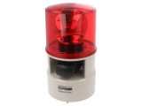 Sirenă și Lumină Rotativă 24VDC Roșu