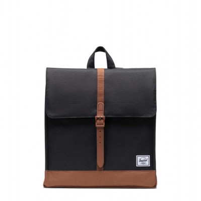 Rucsac Herschel City Mid Volume Negru Eco - Cod 729453796822 foto