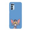 Husa compatibila cu Oppo Find X5 Pro, Viceversa, model Confused Tom, Silicon, TPU, Transparent, Carcasa