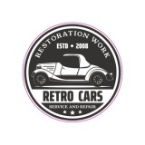 Abtibild &quot;RETRO CARS&quot; Cod: TAG 020 / T2 Automotive TrustedCars, Oem