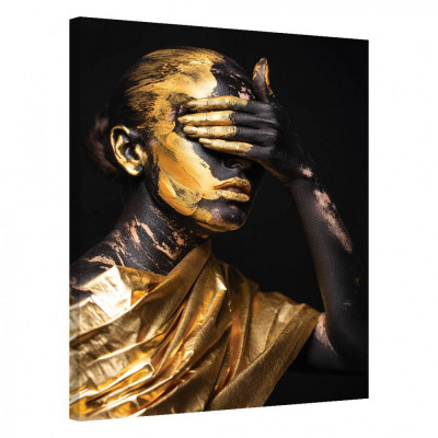 Tablou Canvas, Tablofy, Golden Cover, Printat Digital, 50 &amp;times; 70 cm foto