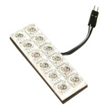 Panou cu 12 Hyper-Led 20x60mm - 12V - Alb Garage AutoRide