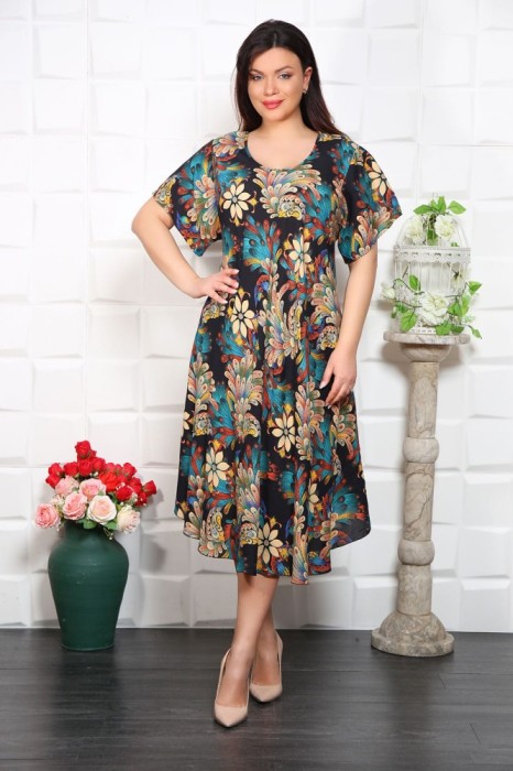 Rochie din Vascoza cod RV 0025 - 56Marimea