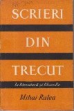 Scrieri din Trecut, Volumul al III-lea - In literatura si filozofie