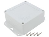Carcasă universală KRADEX IP65, 105mm x 105mm, policarbonat