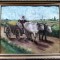 LUDOVIC BASSARAB (1868-1933)-&Icirc;ntoarcerea de la c&acirc;mp, pictură mare pe p&acirc;nză