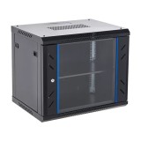 Cumpara ieftin Rack perete 9U 19&#039; 600x450, negru, seria economica - ASYTECH Networking ASY-9U-6045WL