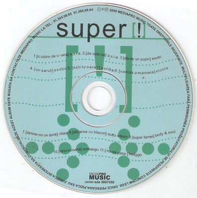 CD Super [!]: A.S.I.A, Exotic, Class, Nicola foto