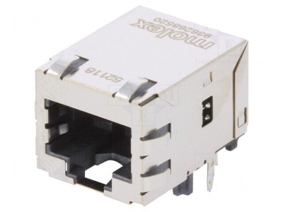 Soclu RJ45 MXMag Ecranat cu Transformator de Separare 8 PIN-uri foto