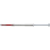Diblu universal, din nylon, Fischer DuoXpand FUS, 10 x 180 mm, cu surub, zincat alb, cu cap hexagonal