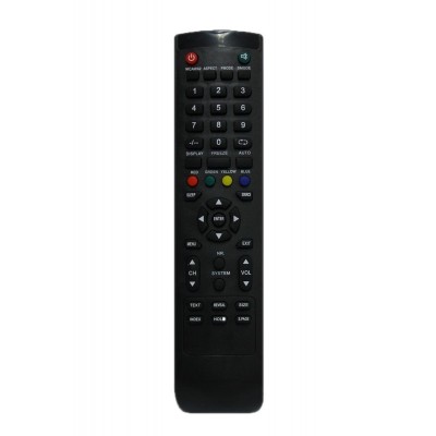 Telecomanda compatibila cu televizoarele AKAI , Negru foto