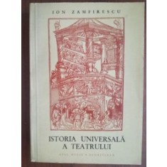 Istoria universala a teatrului. Evul Mediu. Renasterea- Ion Zamfirescu