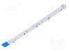 Banda FFC, 8 pini, lungime 76mm, seria FFC5-TIN, GCT - 05-08-D-0076-A-4-06-4-T
