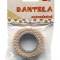 Dantela material textil bumbac autoadeziva - Crem