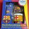Pachet fotbal-FC BARCELONA (Cana+Breloc+ciocolata EXPIRATA!!!-a NU se consuma)