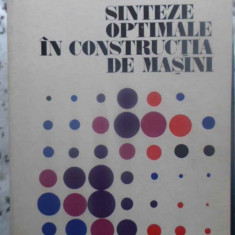 SINTEZE OPTIMALE IN CONSTRUCTIA DE MASINI-OCTAVIAN RADULESCU