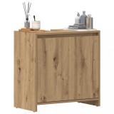 vidaXL Dulap chiuvetă baie, stejar artizanal 65x33x60cm lemn prelucrat