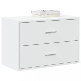 VidaXL Dulap cu 2 sertare alb 60x31x40 cm lemn prelucrat