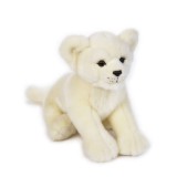 Jucarie din plus Leu alb 32 cm, Jad