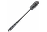 Perie silicon pentru spălarea sticlelor, gri, 28 cm