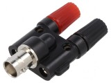 Adaptor BNC 50&Omega; 500V - Conector BNC de &icirc;naltă tensiune