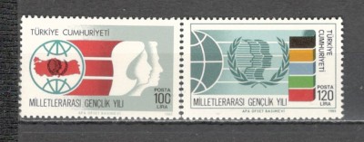 Turcia.1985 Anul international al tineretului ST.122 foto