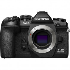 Aparat foto Mirrorless Olympus E-M1 Mark III 20.4 Mpx Black Body foto