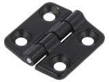 Balama Neagră Aluminiu-Zinc 29x30mm