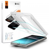 Cumpara ieftin Folie de protectie Ecran Exterior Spigen GlastR EZ FIT Pro HD pentru Samsung Galaxy Z Fold7 F966, Sticla Securizata, Full Glue, Set 2 bucati