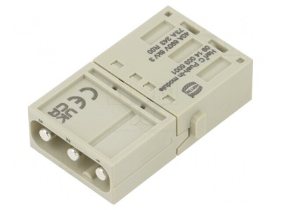 Conector HDC Han-Modular 3 PIN 40A 690V foto