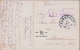 HST CP14 Carte postala 1916 stampila 15 Bayerische Infanterie Regiment, Circulata, Printata