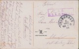 HST CP14 Carte postala 1916 stampila 15 Bayerische Infanterie Regiment