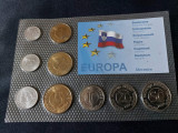 Seria completata monede - Slovenia 9 monede