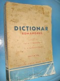 9762-Dictionar Romano-Rus 1950- Cartea rusa-30. 000 cuvinte.