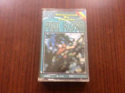 pink floyd obscured by clouds 1972 album caseta audio muzica progresiv rock eurostar foto