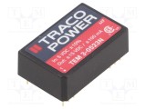 Convertor DC/DC 3W TRACO POWER - Intrare 4,5-5,5VDC, Ieșire 15VDC/-15VDC