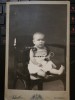 Foto veche kabinett 11x17 cm, atelier J. Schuller & Adler Brasov/ Brassoban