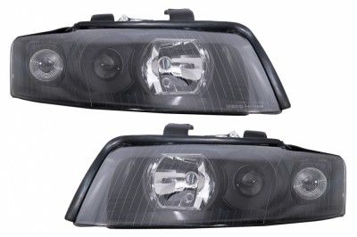 Faruri Audi A4 B6 (2000-2004) Negru Performance AutoTuning foto