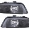Faruri Audi A4 B6 (2000-2004) Negru Performance AutoTuning
