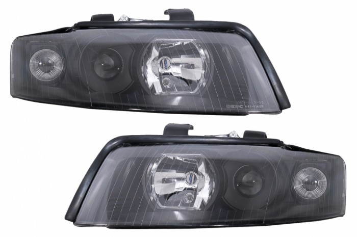 Faruri Audi A4 B6 (2000-2004) Negru Performance AutoTuning