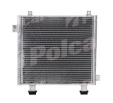 Condensator AC Suzuki Alto 2006; motor 1.1, dimensiuni [mm]: 390x330x16, fara uscator, iesire 10,1mm, intrare 15,5mm; 940825; 95310M79F00;