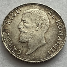1 Leu 1910 Bruxelles, Argint, Carol I, Romania