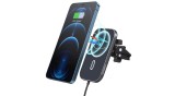 Choetech Car Kit Car Kit Magnetic Attachment Induction Qi Charger 15W (compatibil MagSafe) Negru (T200 -F)