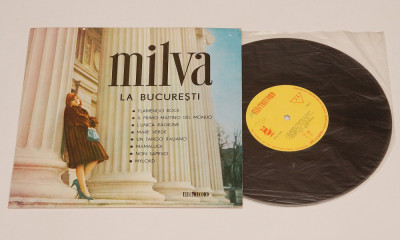 Milva la Bucuresti - disc vinil 10&amp;quot; ( vinyl , EP , disc mediu ) foto