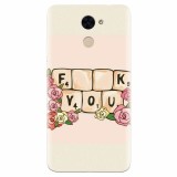 Husa silicon pentru Huawei Nova Lite Plus, Scrabble