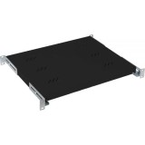 Raft fix perforat Triton 19&quot; 1U/250 capacitate incarcare 40kg, gri
